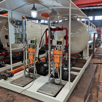 30 Ton Pressure Vessel 20000 Liter LPG Skid Plant