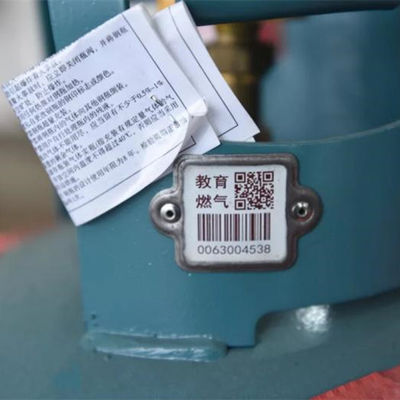 UID QR Code Cylinder Barcode Komposit Logam Keramik
