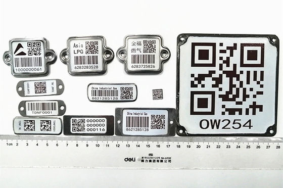 Barcode Silinder LPG Keramik Logam Tahan Gores