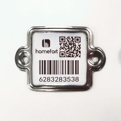 Ketebalan Anti UV 1.2mm Lpg Cylinder Barcode Suhu Tahan