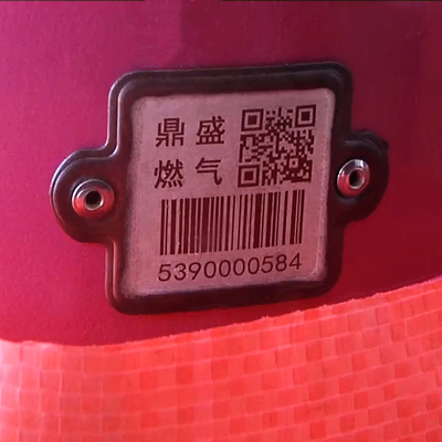 Pelacakan Ketahanan Korosi Cylinder Barcode Anti UV Waterproof