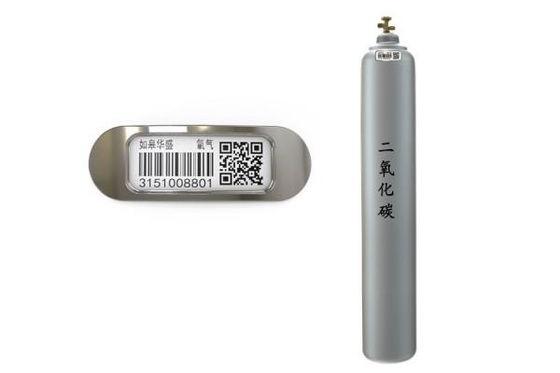 Pelacakan Silinder Gas Cair Kode Qr Barcode Oil Proof