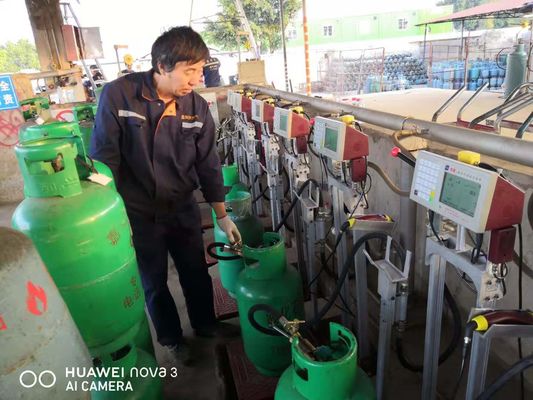 Mesin Pengisian Silinder Gas LPG S-TCS-YG-120 Minuman Baterai