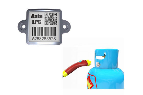Keramik Dan Stainless Steel Label Barcode Label Pelacakan Aset dan Sistem Manajemen