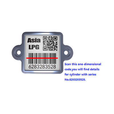 Bukti UV Pemindaian nirkabel kode QR tag barcode tangki bensin LPG pelacakan aset