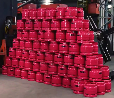 Steel Glaze QR Code Tag Silinder Gas Ketahanan Korosi