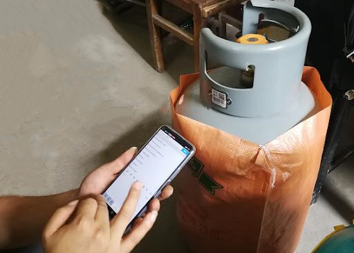 Barcode Silinder LPG Permanen Yang Kuat Komposit Keramik Logam Yang Dapat Ditekuk