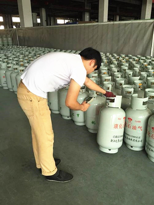 Tag Kode Batang Silinder Keramik Logam yang Dapat Disesuaikan Untuk Botol Gas Propana