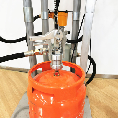 Skala Pengisian Gas LPG Nozzle Manual Untuk Katup Silinder Tutup Sendiri