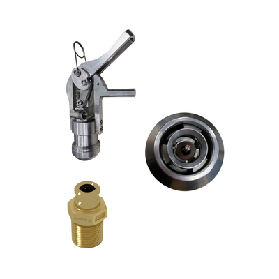 Skala Pengisian Gas LPG Nozzle Manual Untuk Katup Silinder Tutup Sendiri